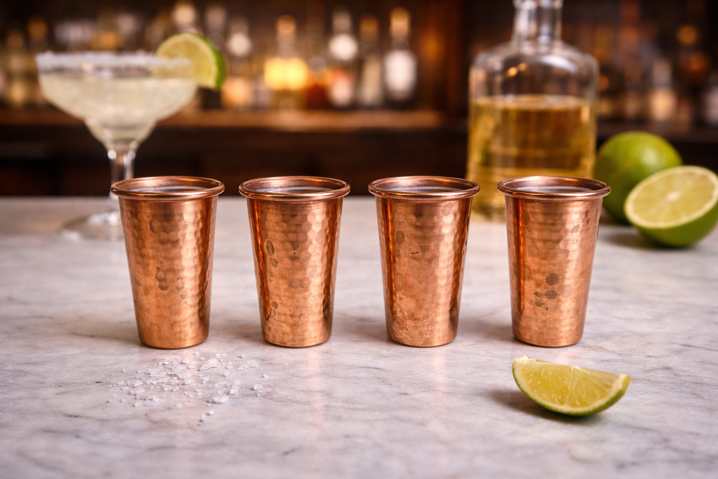 Juego de 4 Shots Tequileros
